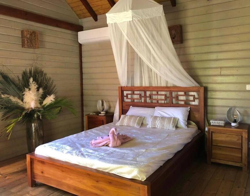 Eden Chalet, Spa Privatif Les Abymes Exterior foto